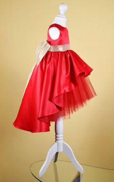 Red princess dress Party red dress Flower girl dress First Birthday dress Tutu Dress Christmas dress Party Red Dress, Red Princess Dress, Modern Christmas Party, Red Bow Dress, Most Expensive Dress, First Birthday Dress, Red Princess, First Birthday Dresses, Dress Tutu