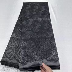 Jacquard fabric  It is a medium-heavy weight fabric that features an elegant look with a rich and rough texture.