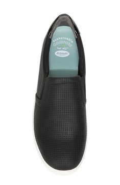 A padded collar and twin gore panels yield easy comfort in a down-to-earth slip-on shoe resting on a cushy footbed with built-in arch support. Lightweight: puts cushioning and performance underfoot with an emphasis on streamlined comfort Antimicrobial fabric engineered to inhibit the growth of odor-causing germs Removable, cushioned insole with arch support Recycled textile or recycled synthetic upper/textile lining/synthetic sole Imported This product meets Nordstrom Sustainably Sourced Materia Functional Synthetic Slip-ons With Round Toe, Black Slip-ons With Removable Insole, Comfortable Ergonomic Slip-ons With Rubber Sole, Synthetic Slip-ons With Arch Support For Walking, Black Sporty Slip-ons With Cushioned Footbed, Synthetic Slip-on Sneakers With Arch Support, Functional Slip-on Walking Shoes With Ortholite Insole, Black Slip-on Sneakers With Removable Insole, Black Low-top Slip-ons With Ortholite Insole