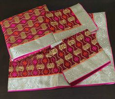 SHRI RUMALA SAHIB JI This is a beautiful handcrafted 4pc Set.   2 Pcs Rumala Sahib - 50x44 inches 2 Pcs Palkan - 20x20 inches They are made in silk with beautiful sequins embroidery in the middle, and embellished with gota on the sides. These are used to cover Shri Guru Granth Sahib ji. Navratri Sherwani With Dori Work For Puja, Sherwani With Dori Work For Navratri Puja, Traditional Art Silk Sherwani With Gota Work, Traditional Chanderi Sherwani For Wedding, Chanderi Sherwani For Wedding And Festivals, Sherwani With Cutdana For Traditional Ceremonies, Traditional Red Unstitched Suit With Gota Work, Cutdana Chanderi Sherwani For Traditional Ceremonies, Chanderi Sherwani With Cutdana For Traditional Ceremonies