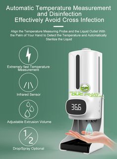 automatic temperature measurement and disinfection effectively avoid cross injector