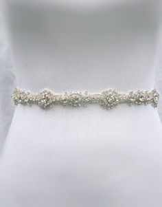 Charme rhinestone sash wedding  beaded belt  by BridesBoutik, $99.90 Sash Wedding Dress, Wedding Dress Sash, Wedding Belt, Dress Sash, Wedding Sash, Beaded Wedding, Bridal Sash, Wedding Belts, Beaded Belt