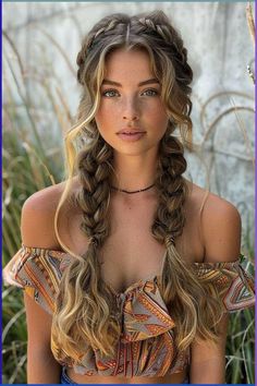 Portret Feminin, Κούρεμα Bob, Fishtail Braid, Penteado Cabelo Curto, Braids For Long Hair, Boho Hairstyles, Short Hair Cuts For Women, Braid Styles, Hair Looks