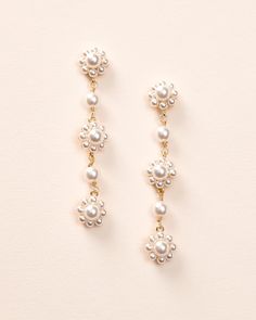 Daria Dangle Earrings - Shop Bridal Jewelry | Dareth Colburn