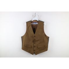 Vintage 90s Pendleton Mens 44 Suede Leather Wool Tweed Button Vest Jacket USA Mens Jacket Color fade. USA made Mens size 44 Measurements are: 22.5 inches underarm to underarm 24 inches top to bottom Brown 60% Polyamide 40% Polyester and Suede US Shipping is FREE Canada is $15 and International is $24 Check out my other items in my store! F883 Fitted Vintage Tweed Vest, Fitted Tweed Vintage Vest, Vintage Brown Vest With Button Closure, Vintage Tailored Single-breasted Vest, Vintage Western Leather Vest, Pendleton Mens, Tweed Vest, Leather Vest, Suede Leather