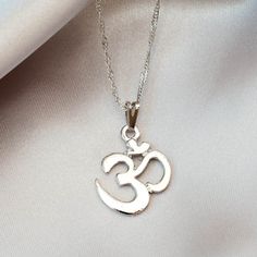 Cheap Silver Spiritual Necklace, Om Symbol, Spiritual Symbols, Symbol Necklace, Sagittarius And Capricorn, Capricorn And Aquarius, Taurus And Gemini, Eco Friendly Jewelry, Mala Necklace