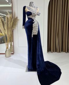 Blue Long Sleeve Gown For Prom, Blue Long Sleeve Gown With Sweep Train, Royal Blue Long Sleeve Dress For Banquet, Royal Long Sleeve Fitted Gown, Royal Blue Long Sleeve Evening Dress For Prom, Royal Blue Long Sleeve Gown For Banquet, Royal Blue Long Sleeve Formal Dress, Royal Blue Long Sleeve Wedding Dress, Royal Blue Long Sleeve Evening Dress