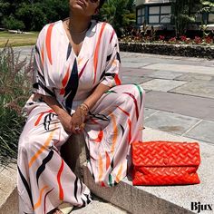 Bjux - All-Over Print Wide Leg Jumpsuit with V-Neck and Short Sleeves - Womens Casual Wear Orange V-neck Summer Set, Orange V-neck Sets For Spring, Orange V-neck Spring Set, Spring Orange V-neck Set, Spring V-neck Printed Sets, Pink V-neck Sets For Vacation, Casual Multicolor V-neck Jumpsuit, Multicolor V-neck Beachwear Sets, Multicolor V-neck Beach Sets