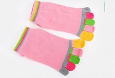 Buy More! Save More! Rainbow Workout, Yoga Socks, Hot Fitness, Purple Sky, Toe Socks, Women Sports, Cotton Socks, Yoga Women, Purple And Black