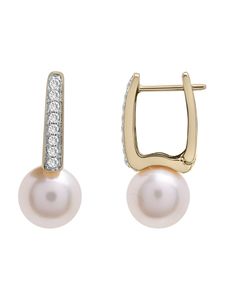 in stock Diamond Huggie Earrings, Huggie Earrings, Huggies Earrings, Fresh Water, Earring Set, Freshwater Pearls, Diamond Earrings, In Store, Buy Online