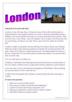 an article about london with the big ben clock tower in the background and text below it