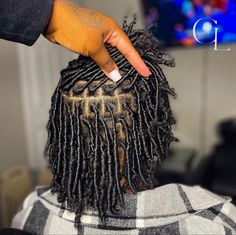 Coil Locs Starter Styles, Starter Locs On Permed Hair, Natural Starter Locs Black Women, Female Starter Locs Natural Hair, Starter Locs Method, Starter Coils Locs, Starter Locs For Black Women, Starter Locs On Black Women, Starter Locs Middle Part