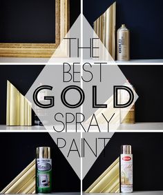 the best gold spray paint for any room