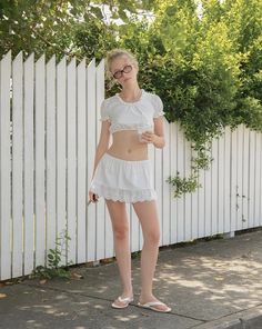 Lace Mini Skirt - White - MY MUM MADE IT My Mum Made It, Pretty Swimwear, Lace Mini Skirt, Funny Wedding Photos, Cotton Crop Top, Shipping Boxes, Skirt White, Woven Label, Satin Bow