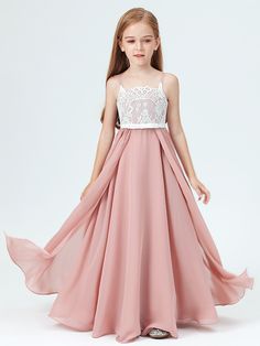 Junior Bridesmaid Dress Pink Chiffon Straps A-Line Long 2025 is very popular among our customers across the globe. Currently, we provide a wide range of colors and sizes for you, so you can choose what you like according to your special requirements! Product Details:Season:Spring,Summer,Fall,Winter;Waist:Natural;Back Style:Zipper;Silhouette:A-Line/Princess;Fabric:Chiffon;Embellishment:Lace;Neckline:Straps;Sleeve:Sleeveless;Hemline/Train:Floor-Length;Shown Color:Pink Bridesmaid Dress Pink, Girls Bridesmaid Dresses, Full Maxi Skirt, Junior Bridesmaid Dress, Pink Bridesmaid Dresses, Evening Dresses Cocktail, Lace Straps, Lace Neckline, Junior Bridesmaid Dresses