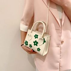 UAKISS - Korean 2024 New Summer Versatile Small Fresh Flower Small Square Bag Women's Handbag Fashion Minimalist Mini Crossbody Bag Ins size: Length: 17cm Width:7.5cm Height: 13.5 cm The values are all manually measured, and if there is an error of 1-3cm, it is within the normal range Spring Tote Bag With Mobile Phone Pocket, Green Pouch Satchel For Spring, Trendy Rectangular Box Bag For Spring, Spring Shoulder Bag With Phone Pocket For Shopping, Trendy Spring Rectangular Box Bag, Spring Green Shoulder Bag With Adjustable Strap, Beige Pouch Shoulder Bag For Spring, Spring Beige Pouch Shoulder Bag, Spring Shoulder Bag With Removable Pouch