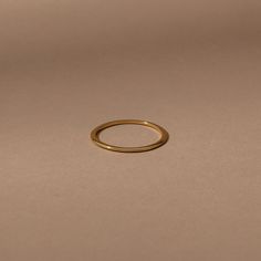 Simple Life Vermeil Ring | Gold | Product Image | Uncommon James Stackable Yellow Gold Signet Ring For Everyday, Everyday Stackable Yellow Gold Signet Ring, Gold Stackable Rings With Thick Band For Everyday, Dainty Everyday Signet Ring In Recycled Gold, Everyday Dainty Signet Ring In Recycled Gold, Everyday Yellow Gold Recycled Gold Signet Ring, Gold Midi Rings Of Recycled Gold, Everyday Gold Midi Rings Made Of Recycled Gold, Simple Tarnish Resistant Midi Rings For Everyday