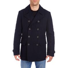 Vince Camuto Water Resistant Wool Blend Peacoat Nwt Pic To Pit 23" Length 33" Non Stretchy E54 Navy Double-breasted Business Outerwear, Winter Single Breasted Peacoat With Long Sleeves, Solid Single-breasted Outerwear For Cold Weather, Solid Double-breasted Peacoat With Pockets, Casual Pea Coat With Lapel Collar For Cold Weather, Casual Winter Peacoat With Lapel Collar, Navy Single-breasted Pea Coat, Casual Solid Pea Coat For Cold Weather, Casual Pea Coat For Cold Weather