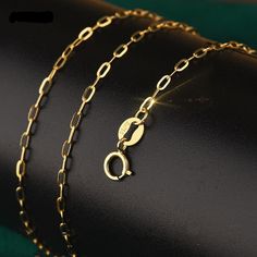 SPECIFICATIONS width: 1mm is customized: Yes Time: Within 48 Hours Style: Classic Shape\pattern: Round Occasion: Birthday Necklace Type: Chains Necklaces Model Number: necklace ladies Metals Type: Yellow Gold Metal Stamp: 18k Material: 18k gold necklace Item Weight: 1g Item Type: Necklaces Gender: Women Fine or Fashion: Fine Factory: Support Wholesale Description 3: necklace chains Description 2: luxury woman's jewelry Description 1: necklace gold Chain Type: O-chain Certificate Type: GDTC Certi Pure Gold Necklace, Birthday Necklace, Number Necklace, Womens Chokers, 18k Gold Necklace, Gold Beauty, Neck Choker, Gold Necklace Women, Chains Necklaces