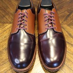 Alden X Brogue Shell Cordovan Saddle Shoes. These Are Extremely Rare And Hard To Find. Used, But In Excellent Condition, As Pictured. Saddle Shoes, Saddle, Derby, Oxford, Men's Shoes, Shells