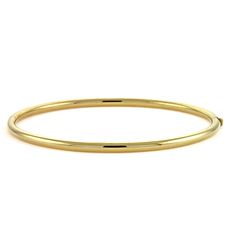 Our Tube Bangle is so beautiful! It is made in 14k polished yellow gold & hinged to make taking it on & off easy. 14k Yellow Gold 2 1/2" across Oval 3mm thick Hinged bangle with safety clasp 14k Gold Bangle Bracelet, Multi Gemstone Bracelet, Hammered Bangles, Stackable Bangles, Italian Jewelry, Gold Diamond Earrings, Gold Bangle Bracelet, Gold Bangle, Rose Gold Bracelet