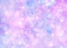 the sky is filled with lots of stars and purple hues, as well as white dots