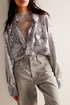 Disco Margarita Button Down