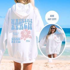 hoodies, preppy sweatshirt, beach hoodie, beach sweatshirt, hoodies for, women aesthetic, cute hoodies Beach Shirts: https://etsy.me/3rOIGBS Beach Sweatshirt: https://etsy.me/3pdRnVI Beach Hoodie: https://etsy.me/37eabgO OUR SIZING IS ADULT UNISEX. This means it will be larger than normal women's sizing.  Please see photos for size charts 🌻 Please read the full description:   This hoodie/sweatshirt sizing is NOT oversized.  You need to order at least 1-2 sizes larger for the extra baggy look in Hoodies Preppy, Waikiki Hawaii Beach, Tye Die Shirts, Hawaii Hoodie, Preppy Sweatshirts, Beach Hoodie, Beach Sweatshirt, Beach Hawaii, Trendy Hoodies