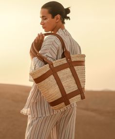 Boho Chic Large Straw Tote Bag, Summer Beach Essential Handwoven Accessory, Sustainable Fashion Statement With Leather Straps - Etsy Brown Woven Straw Bag For Vacation, Natural Palm Leaf Crochet Bag For Vacation, Woven Palm Leaf Straw Bag For Vacation, Bohemian Brown Straw Bag For Beach, Bohemian Brown Beach Straw Bag, Natural Palm Leaf Beach Bag For Vacation, Brown Bohemian Straw Bag With Open Weave, Woven Palm Leaf Shoulder Bag For Vacation, Casual Brown Straw Bag Of Palm Leaf