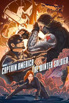 captain america the winter soldier movie poster