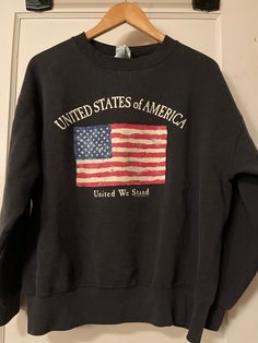 Could the lay 80's but most likely early 90's USA crewneck sweatshirt. Excellent graphics. Nicely faded black. See photos for details and measurements. Vintage Graphic Print Winter Sweatshirt, 90s Style Crew Neck Sweatshirt With Screen Print, Vintage Winter Graphic Print Sweatshirt, Winter Vintage Graphic Print Sweatshirt, Vintage College Sweatshirt With Text Print, 90s Crew Neck Sweatshirt With Screen Print, Vintage Long Sleeve Sweatshirt With Letter Print, Vintage Sweatshirt With Text Print In Relaxed Fit, Vintage Text Print Sweatshirt In Relaxed Fit