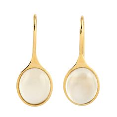 This Earring is handmade in 14k Yellow Gold , with Natural Moonstone : 9  cts ,  Earring Length- 28X12 MM BEOPS-9980 This jewelry is made by hand featuring detailed workmanship. Be careful to avoid dropping or banging as physical impacts can result in damage to the pieces including stones falling off. To care for your jewelry, take caution to keep away from harsh chemicals, Perfume, and Water. You may wipe with a clean polishing cloth to maintain a beautiful shine. Keep in mind that extensive ex 14k Gold Cabochon Earrings For Anniversary, 14k Gold Cabochon Earrings Gift, Oval Gemstone Earrings In 14k Gold, 14k Gold Oval Gemstone Earrings, Teardrop Cabochon Earrings For Anniversary, Oval Pearl Earrings Gift, Oval Pearl Earrings As Gift, Yellow Gold Oval Pearl Earrings, 14k Yellow Gold Earrings With Cabochon