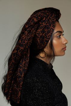 Our printed collection features head wraps crafted in original, distinctive patterns that unwrap heritage and individuality. Our batik head wraps use Pima cotton, made for longevity, with prints visible on both sides. Artist Ideas, Headshots Women, Head Wrap Styles, Hair Scarf Styles, African Head Wraps, Hair Scarf, Batik Prints, Locs Hairstyles, Long Wigs