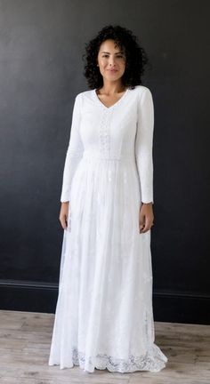 Modest White Dress, Lds Temple Dresses, Lds Temple Dress, Temple Dresses, Inflammation Diet, Embroidered Tulle Dress, 2023 Fashion Trends, Temple Dress, White Elegance