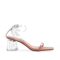 Camella - Privileged Heels Poses, Clear Heels, Clear Vinyl, Pretty Shoes, Trendy Colors, Chunky Heel, Womens Heels, Chunky Heels, Sling Backs