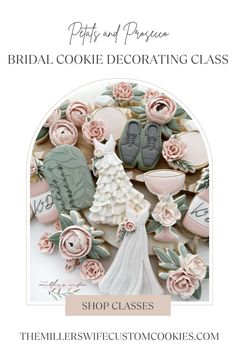 the bridal cookie decorating class is on sale for $ 10, and it's free to use