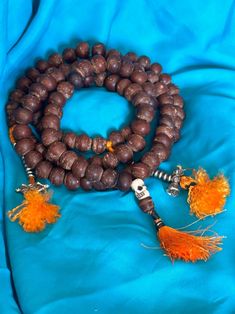 TIBETAN BODHI MALA Bodhi Seed Prayer Beads Bodhi Buddhist - Etsy Handmade Spiritual Mala For Puja, Spiritual Wooden Beads Mala For Festival, Handmade Spiritual Mala For Rituals, Traditional Handmade Beaded Necklaces For Puja, Traditional Wooden Beaded Necklaces For Festivals, Traditional Beaded Necklaces For Diwali Rituals, Spiritual Mala For Festival Occasions, Beaded Bracelets For Rituals And Festivals, Traditional Handmade Mala For Meditation