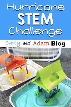 Hurricane STEM Challenge: Teach students about hurricanes in a hands-on way with STEM! This challenge was created to help my third graders better understand hurricanes and the impact that they have around the world. Students tacked this problem by taking on the role of an engineer designing a hurricane proof house. #stemchallenges #stemactivities #hurricaneactivity Jungle Theme Stem Activities, Construction Summer Camp Ideas, Jungle Stem Activities, Stem Preschool, Elementary Stem, Stem Activities Preschool, Building Challenge