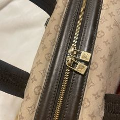 This Louis Vuitton Josephine Pm Handbag. As For Its Condition, The Exterior Shows Slight Loss Of Shape, Rubbing, And Stains. The Metal Fittings Have Slight Scratches. Inside, There Is Slight Rubbing And Staining, With The Pockets, Corners, And Handle Also Exhibiting Slight Rubbing. I Recommend That You Look At All The Pictures Before Making Your Purchase To Ensure That You Are Satisfied With The Condition Of The Item. Bags Louis Vuitton, Canvas Handbags, Louis Vuitton Bags, Louis Vuitton Bag, Look At, Bag Lady, Louis Vuitton, Exterior, Shoulder Bag