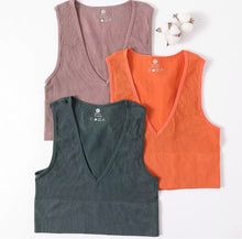 Multicolor V-neck Yoga Vest Gym Sports Crop Tops Women Seamless Rib-Kn – Juniper Stretch V-neck Crop Top For Workout, Summer V-neck Crop Top For Workout, Summer V-neck Stretch Activewear, Stretch V-neck Athleisure Crop Top, Seamless V-neck Summer Tops, Stretch V-neck Tank Top For Workout, Seamless Stretch V-neck Activewear, High Stretch V-neck Tank Top For Summer, Stretch V-neck Vest Top