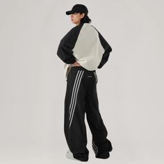 Stay comfortable and stylish in our Striped Loose Quick-Drying Sweatpants. With their loose fit and quick-drying fabric, these pants are perfect for any active lifestyle. Say goodbye to boring sweats and hello to fun and function with these pants! Features: -85% Polyester -Adjustable Waistband -Solid Color -MId-rise waist -Regular fit Active Lifestyle, Quick Dry, Mid Rise, Loose Fitting, Sweatpants, Solid Color, Lifestyle, Pants, Fabric