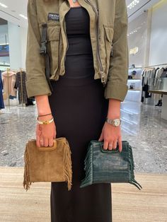 maje Maje M Bags Outfit, Dubai Mall, Boston Bag, Material Girls, Fun Bags, New Bag, Daily Outfits