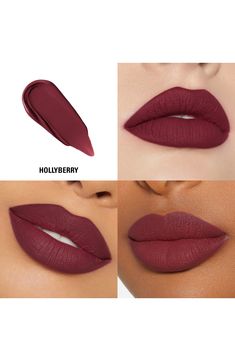 What it is: A Matte Liquid Lipstick and Lip Liner duo that lets you create Kylie's long-lasting matte lip looks.What it does: The ultracreamy lip liner is waterproof, transfer-proof and smudge-proof and wears for up to 24 hours. The liquid lipstick delivers a true matte finish, instant color payoff and up to eight hours of wear.Set includes:- Matte Liquid Lipstick (0.1 oz.)- Lip Liner Pencil (0.04 oz.)How to use: For best results, line and fill in your lips with the pencil. Top with one coat of Mocha Lipstick, Lipstick Guide, Nude Lipstick Shades, Lip Color Shades, Lip Looks, Mac Lipstick Shades, Matte Nude Lipstick, Lipstick For Dark Skin, Lip Liner Pencil