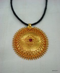 vintage antique 20kt gold necklace pendant handmade jewelry 22k Gold Temple Necklace Pendant For Festivals, Traditional Yellow Gold Temple Necklace With Pendant, Festive 22k Gold Temple Necklace With Pendant, 22k Gold Temple Necklace With Tilla For Puja, Gold Hallmarked Chandbali Temple Necklace, Traditional Hallmarked 22k Gold Temple Necklace, Traditional 22k Gold Round Pendant Jewelry, Traditional 22k Gold Jewelry With Round Pendant, 22k Gold Pendant Temple Necklace For Festivals