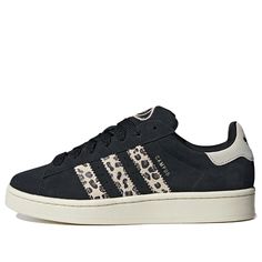 Shop (WMNS) adidas Campus 00s 'Black Leopard' ID7039 at KICKS CREW — your go-to for authentic, stylish sneakers. Whether for fashion, performance, or collection, find your perfect pair with us. School Shoes Inspo Black, Adidas Campus Cheetah, Shoes To Add To Your Christmas List, Adidas Cheetah Shoes, Shoes Christmas List, Shopping Wishlist Aesthetic, Shoes For Christmas List, Cheetah Print Adidas, Black Campus 00s