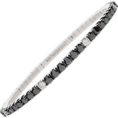 Experience the pinnacle of luxury with our Extensible 6 Carat Black & White Diamond Stretch Bracelet. Expertly crafted from 18K White, Rose, or Yellow Gold, this piece showcases a striking blend of black and white diamonds totaling 6 carats. The harmonious interplay of colors creates a mesmerizing display of elegance, sophistication, and style.

As a part of our groundbreaking Extensible Collection, the 6 Carat Black & White Diamond Stretch Bracelet incorporates the unmatched comfort and conveni Luxury Black Cubic Zirconia Diamond Bracelet, Spring Design, Everyday Accessories, Tennis Bracelet Diamond, Tennis Bracelet, White Diamonds, Sophisticated Style, White Rose, Stretch Bracelet