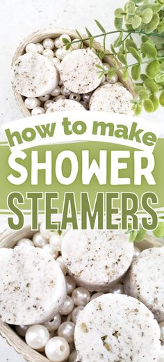 shower steamers Homemade Shower Steamers, Make Shower Steamers, Diy Kosmetik, Shower Steamers, Homemade Remedies, Diy Health