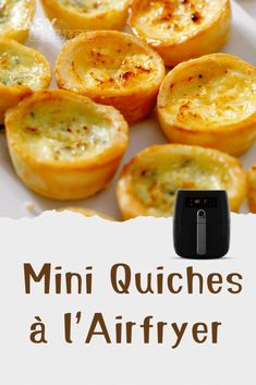 Recette Mini Quiches à l'Airfryer Mini Quiches, Mini Quiche