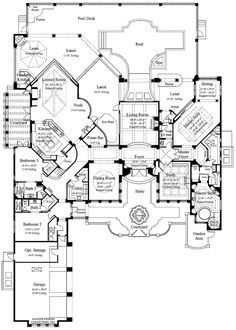 the floor plan for this house