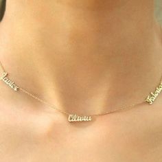 Names Necklace, Name Necklace Gold, Necklace Name, Gold Name Necklace, Gift For Mother, Necklace Personalized, Personalized Necklace, Name Necklace, Necklace Gold